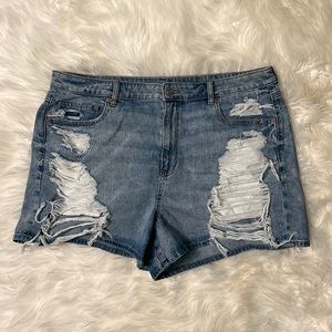 jean shorts